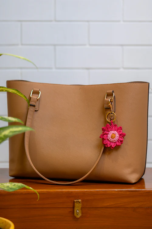 Samoolam Boho Bag Charm Gullabi Daisy - Image 4