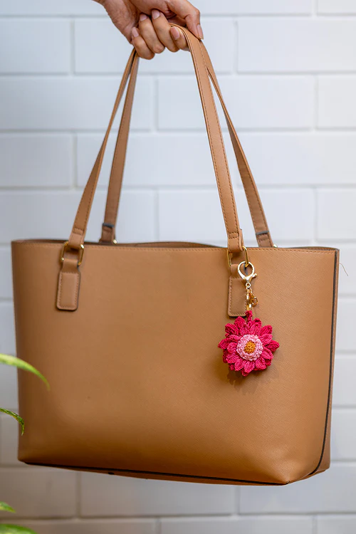 Samoolam Boho Bag Charm Gullabi Daisy - Image 5