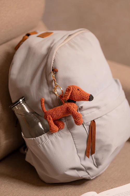 Samoolam Boho Bag Charm Khurafati Dachshund - Image 4