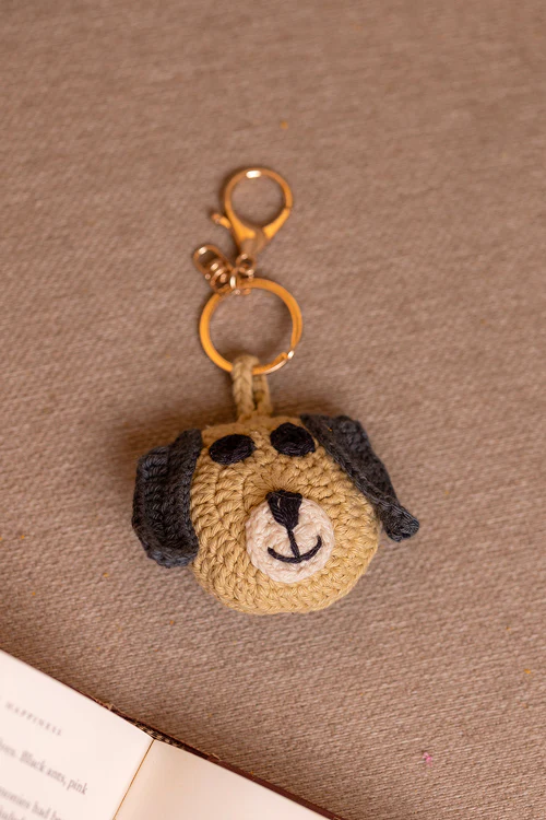 Samoolam Boho Bag Charm Mast Akela Puppy - Image 2