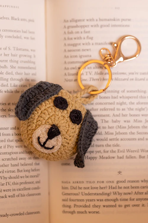 Samoolam Boho Bag Charm Mast Akela Puppy - Image 3