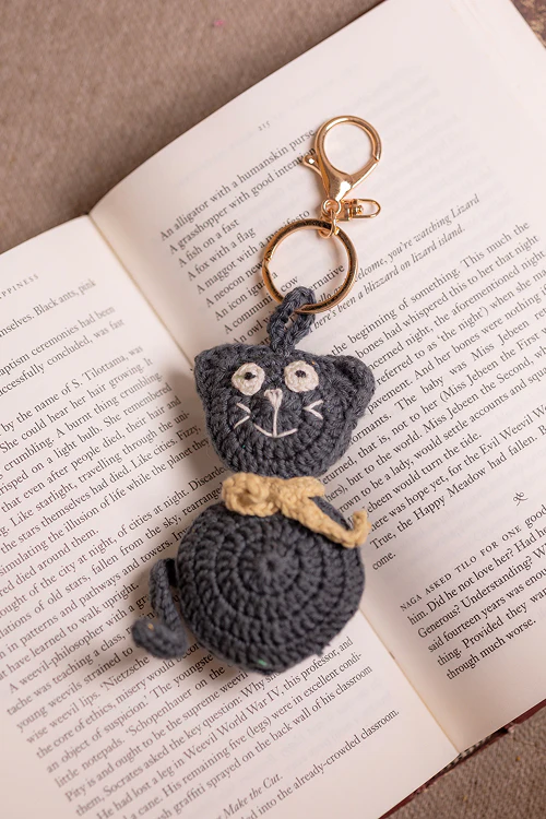 Samoolam Boho Bag Charm Natkhat Billi