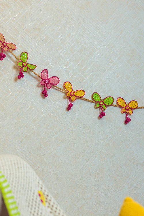Samoolam Butterflies ~ Kids Bunting - Image 3