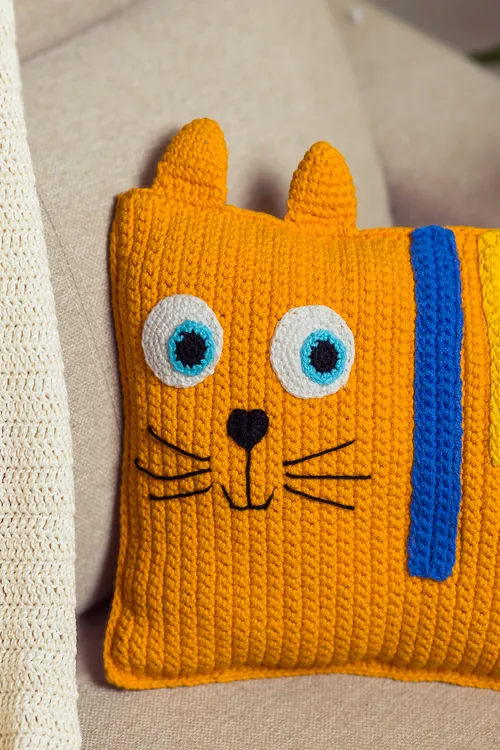 Samoolam Clever Cat Cushion - Image 2