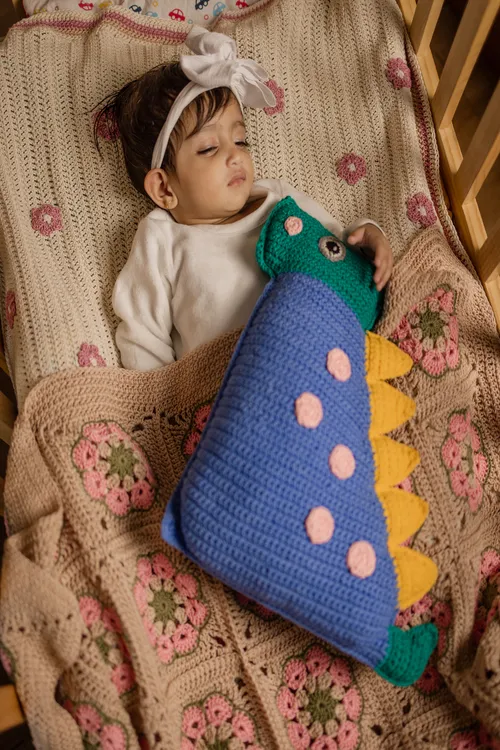 Samoolam Dino-clock cushion - Image 3