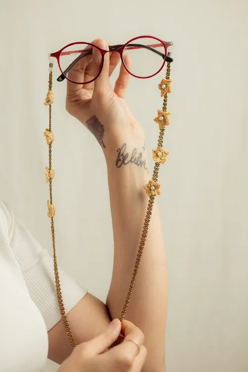 Samoolam Golden Pearl Spec Chain - Image 2
