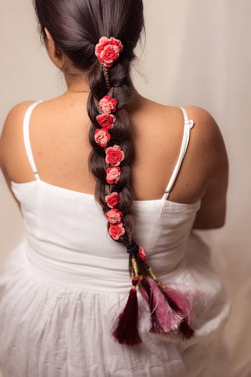 Samoolam Guncha Red - Pink Rosy Parandi - Image 3