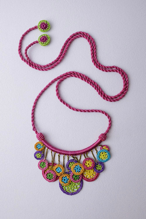 Samoolam Handmade Araa Necklace Multicolour - Image 2