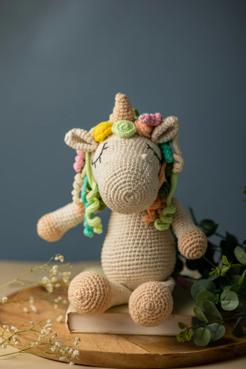 Samoolam Handmade Unicon Cuddle Toy - Image 2