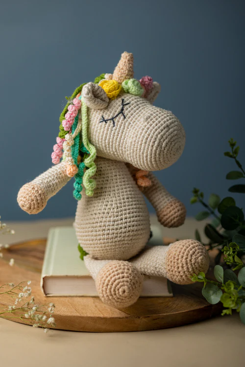 Samoolam Handmade Unicon Cuddle Toy - Image 3