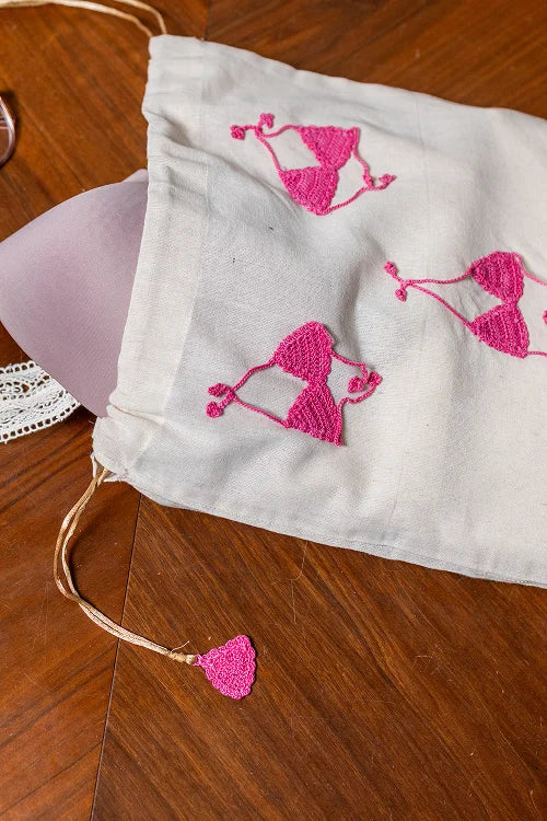 Samoolam Pink Bikini Utility Bag - Image 5