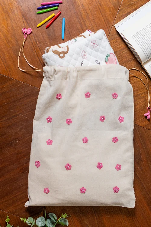 Samoolam Spring Blossoms Utility Bag - Image 2