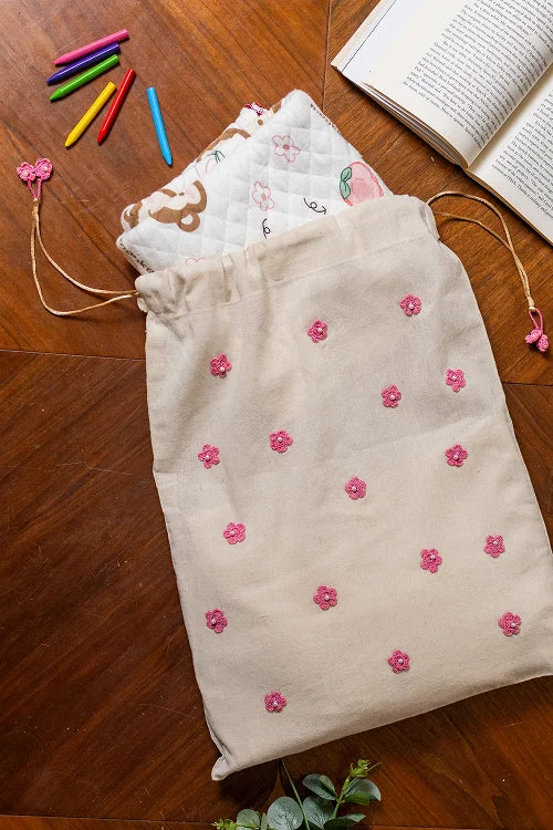 Samoolam Spring Blossoms Utility Bag - Image 4