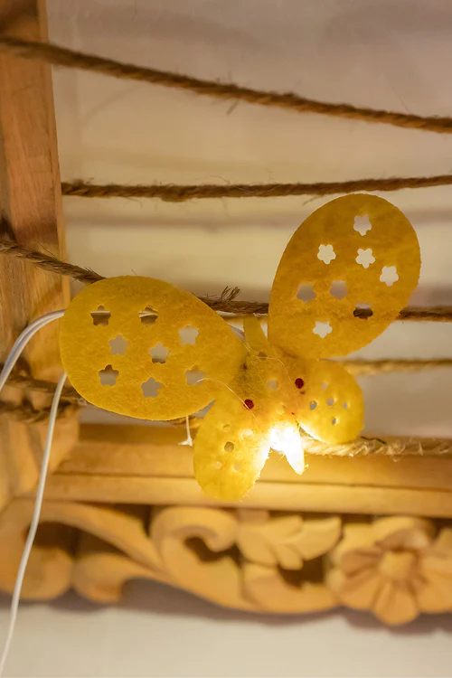 Samoolam Vivid Butterflies - Crocheted String Lights - Image 2