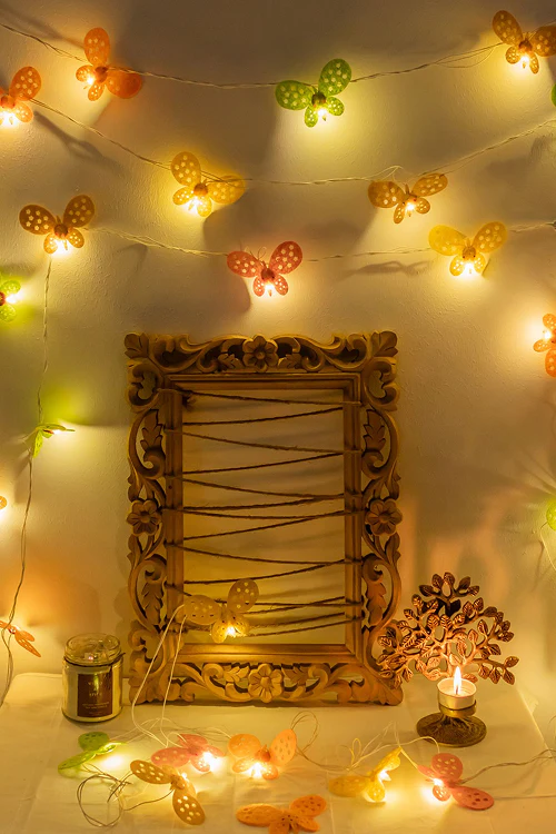 Samoolam Vivid Butterflies - Crocheted String Lights - Image 3