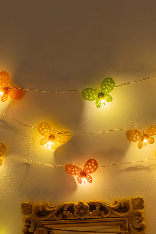 Samoolam Vivid Butterflies - Crocheted String Lights - Image 4