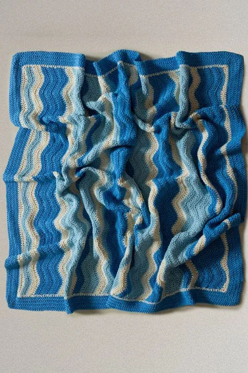 Samoolam Waves Blanket - Image 3