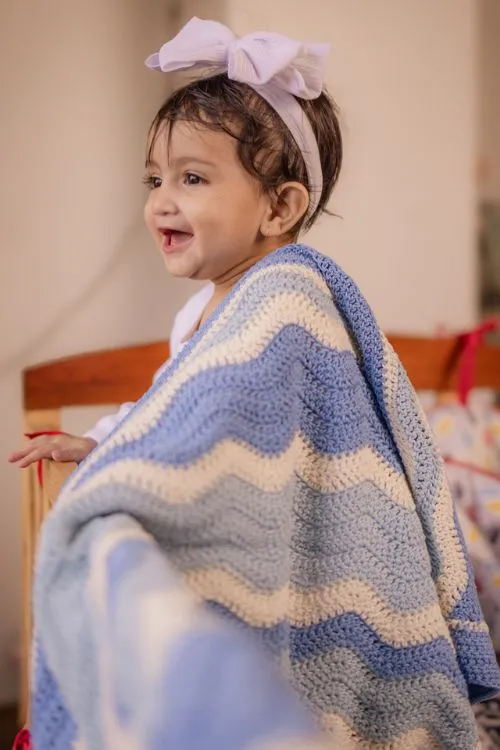 Samoolam Waves Blanket - Image 4