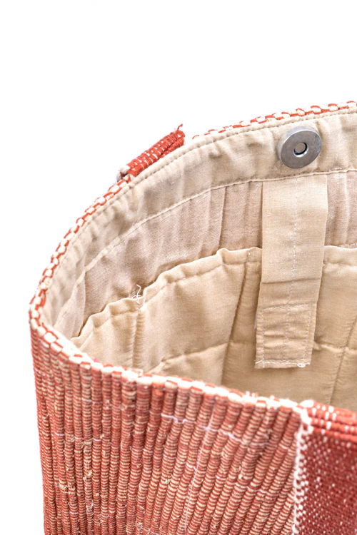 Saral Hand Woven Tote Bag - Image 11