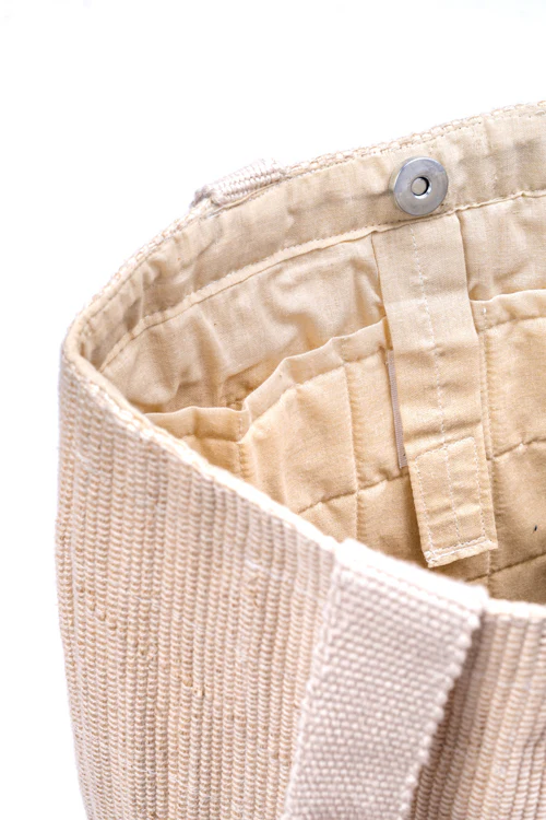 Saral Hand Woven Tote Bag - Image 13