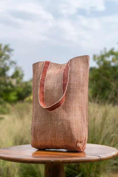 Saral Hand Woven Tote Bag - Image 16