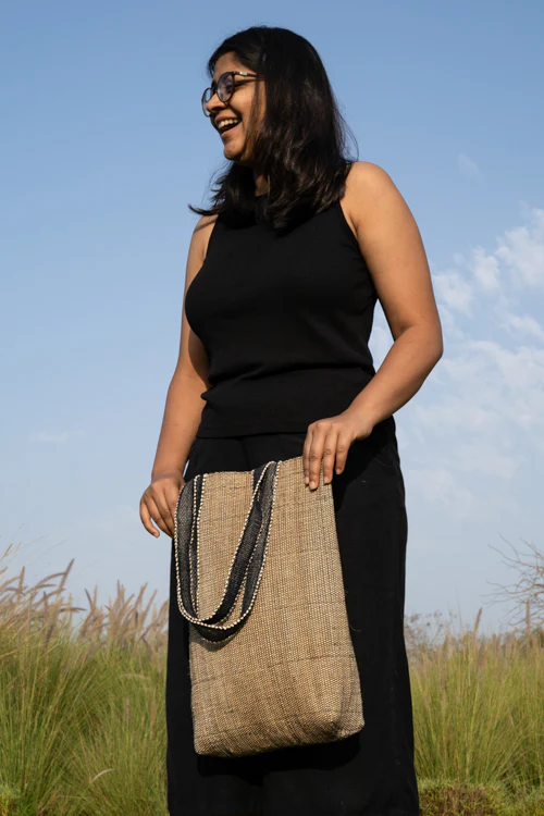 Saral Hand Woven Tote Bag - Image 23