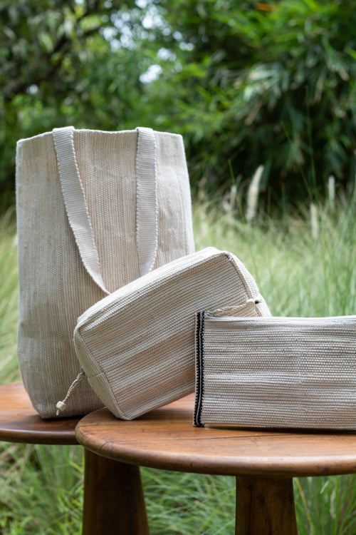 Saral Hand Woven Tote Bag - Image 6