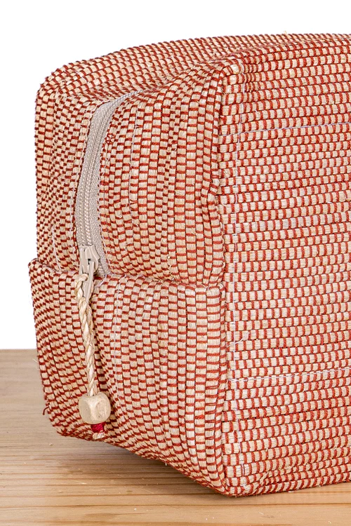 Saral Hand-Woven Wide Pouch - Image 8
