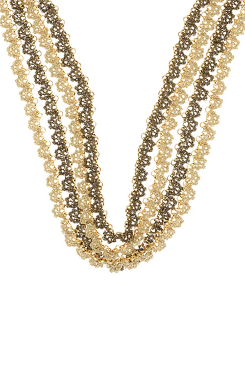 Maya Bazaar Scalloped Gold Antique 4L - Image 2