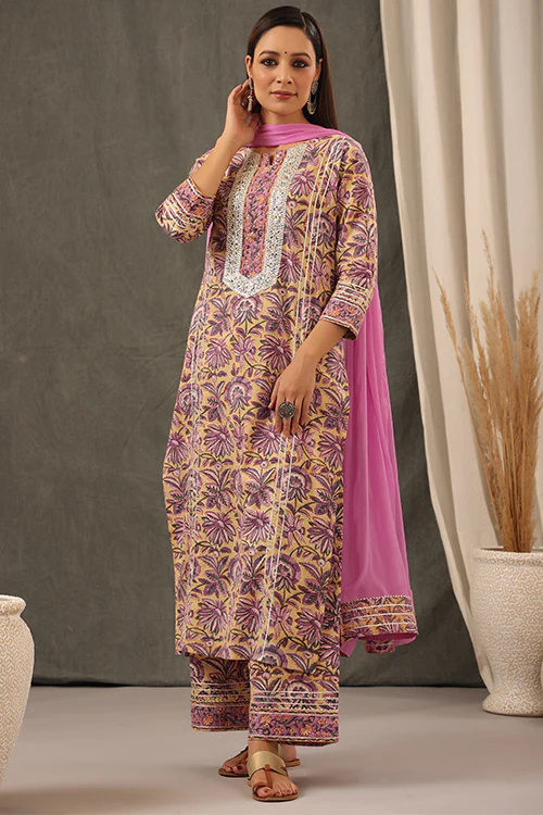 Shuddhi Lilac Pink And Crayole Full Set - Image 10