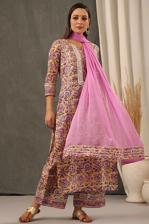 Shuddhi Lilac Pink And Crayole Full Set - Image 4
