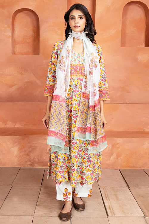 Shuddhi Mint Green 3 Piece Set - Image 2
