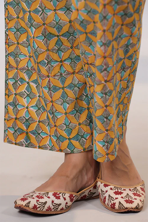 Shuddhi Mustard Co-Ord Set - Image 10
