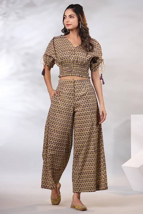 Shuddhi Mustard Co-Ord Set - Image 11