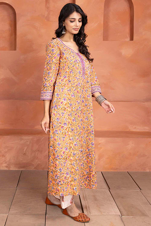 Shuddhi Orange 3 Piece Set - Image 5