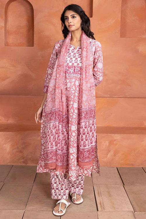 Shuddhi Peach 3 Piece Set - Image 3