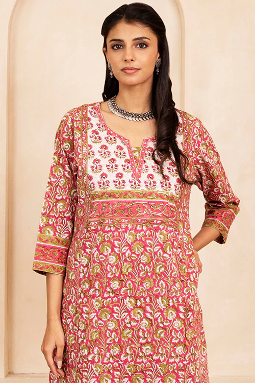 Shuddhi Rani Pink 3 Piece Set - Image 3