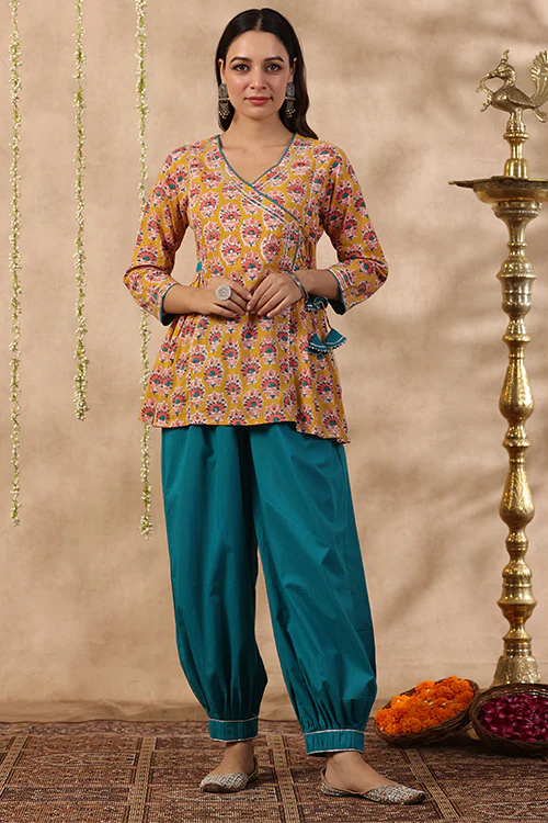 Shuddhi Yellow Gota Top - Image 5