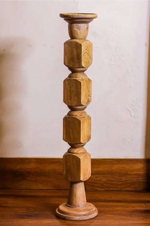 Sirohi Earthy Ember Candlestand