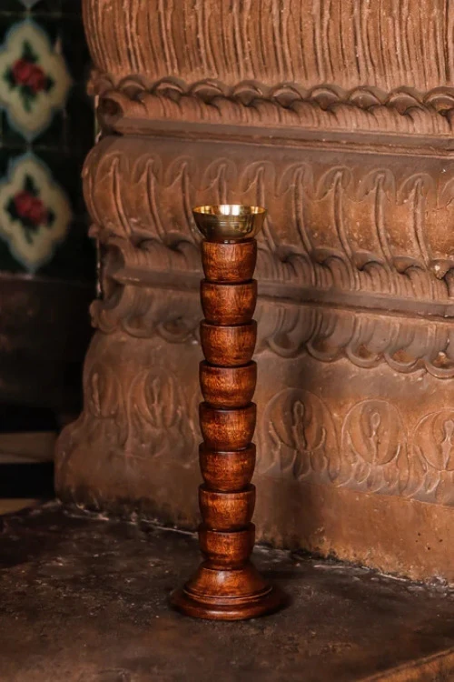 Sirohi Rustic Glow Candlestand - Image 8