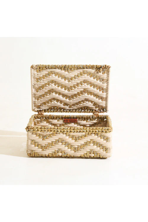 Sirohi Upcycled Plastic & Cotton Trousseau Gifting Combo (Set Of 2) | Gretchen - Image 4