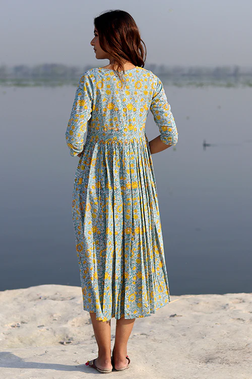 Sootisyahi 'Alluring Grey ' Cotton Dress - Image 4
