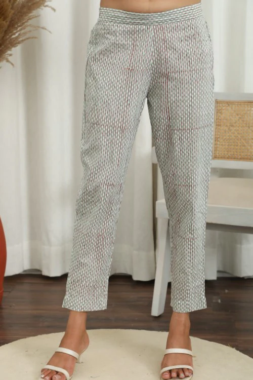 Sootisyahi ' Blossomix ' Hand Block Printed Co-Ord Set - Image 4