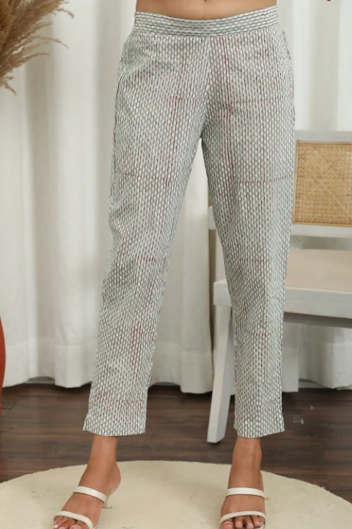 Sootisyahi ' Floralyn ' Hand Block Printed Co-Ord Set - Image 7