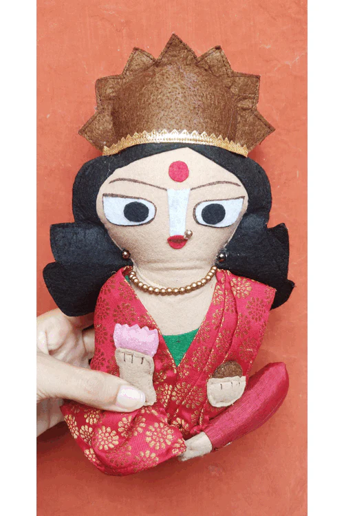 "Svatanya" Handcrafted Eco-Friendly Ganesha & Laxmi Figurine - Image 3