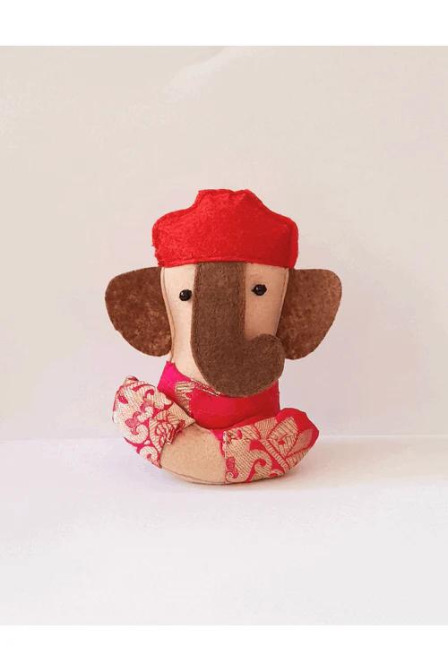"Svatanya" Handcrafted Eco-Friendly Mini Ganesha & Laxmi Figurine - Image 4