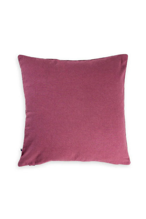 Onset Homes Tartan Cushion Cover-  Magenta - Image 4