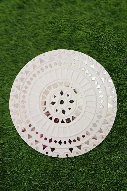 Terracotta by Sachii Kutch Lippan Mud Work Wall Plate 1 - Image 2