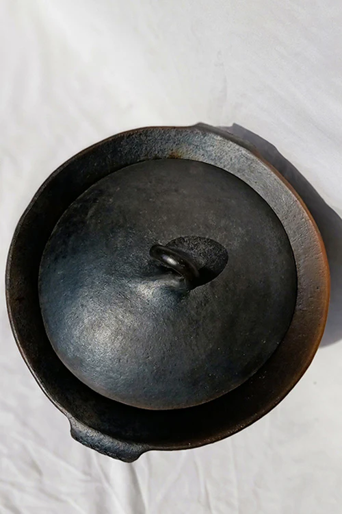 Terracotta by Sachii Longpi Black Pottery Biryani Pot Small - Image 2