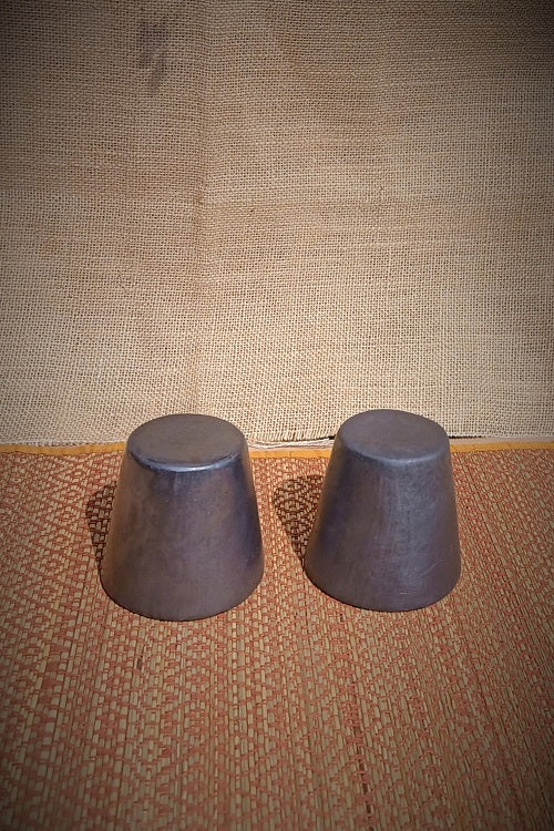 Terracotta by Sachii "Longpi Black Pottery Tumbler Trapezium Small" - Image 4